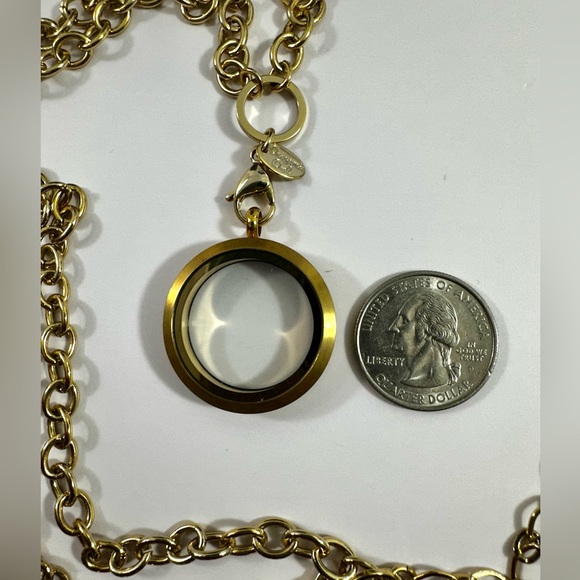 🤍Origami Owl Locket Pendant Necklace - Picture 12 of 13